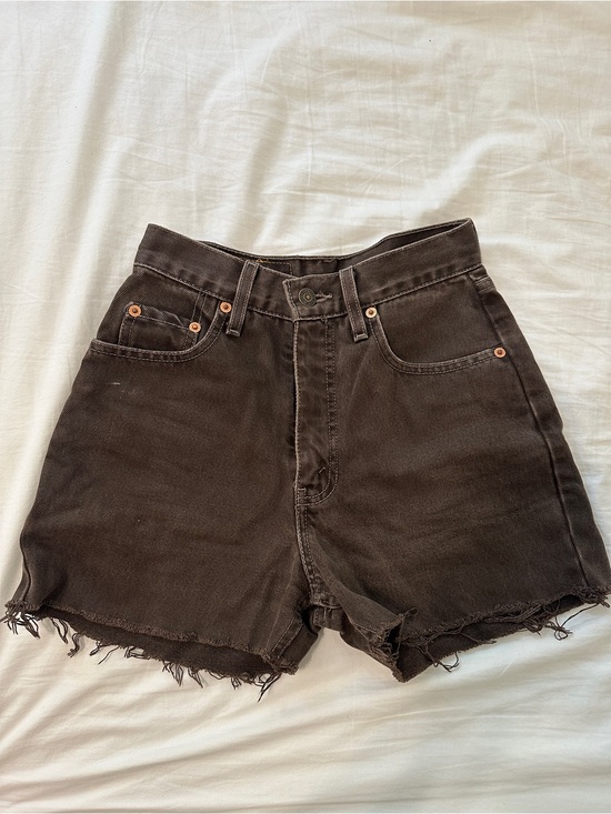 Levi's Pants - Vintage Levi’s Chocolate Brown Cutoff Jean Shorts